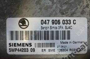 SKODA FABIA 1.4 MPI БЛОК УПРАВЛЕНИЯ ДВИГАТЕЛЕМ 047906033C