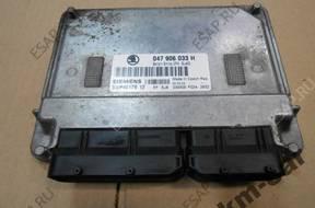 SKODA FABIA 1.4 MPI БЛОК УПРАВЛЕНИЯ ДВИГАТЕЛЕМ 047906033H