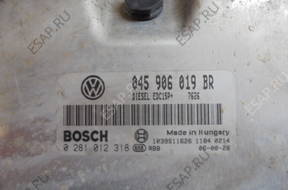 SKODA FABIA 1.4TDI БЛОК УПРАВЛЕНИЯ 0281012318 045906019BR