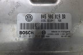 SKODA FABIA 99-2007 год БЛОК УПРАВЛЕНИЯ ДВИГАТЕЛЕМ 1.4 TDI BNM