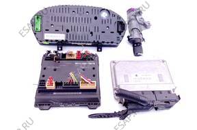 SKODA FABIA БЛОК УПРАВЛЕНИЯ 03D906033D 5WP4029202 КОМПЛЕКТ
