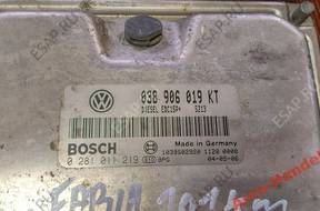 Skoda Fabia БЛОК УПРАВЛЕНИЯ 101KM TDI 038 906 019 kt