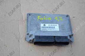 Skoda Fabia I 1.2 БЛОК УПРАВЛЕНИЯ ДВИГАТЕЛЕМ 03E906033AB