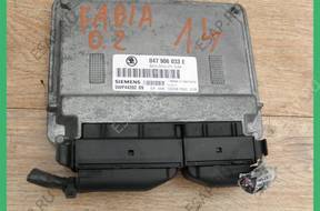 SKODA FABIA I 1.4 MPI БЛОК УПРАВЛЕНИЯ ДВИГАТЕЛЕМ 047906033E