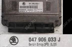 Skoda Fabia I 1.4 MPI БЛОК УПРАВЛЕНИЯ Siemens 047906033J