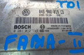 Skoda fabia II 1.4 TDI БЛОК УПРАВЛЕНИЯ ДВИГАТЕЛЕМ Bosch