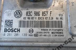 SKODA FABIA II БЛОК УПРАВЛЕНИЯ ДВИГАТЕЛЕМ 03C906057F