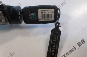 Skoda Roomster 1,2 КОМПЛЕКТ ЗАЖИГАНИЯ БЛОК УПРАВЛЕНИЯ
