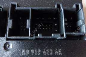 SKODA SEAT МОДУЛЬ БЛОК УПРАВЛЕНИЯ бортовой сетью 1K0959433AK