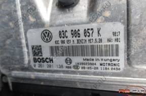 SKODA VW SEAT 1.6 БЛОК УПРАВЛЕНИЯ 0261201138 03C906057K