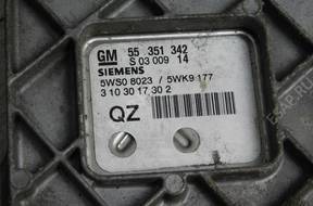 STEROWNIIK ДВИГАТЕЛЯ Z22YH VECTRA C SIGNUM Z PINEM