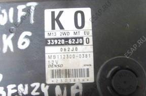 SWIFT MK6 04-2010 год 1.3 B БЛОК УПРАВЛЕНИЯ ДВИГАТЕЛЕМ 33920-62J0