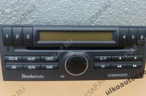 Symphony 6Y0035156E Radio Skoda Fabia I РЕСТАЙЛИНГ