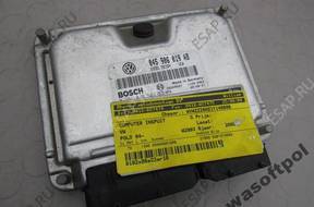 T/15 VW GOLF IV BORA БЛОК УПРАВЛЕНИЯ ДВИГАТЕЛЕМ 0281010503