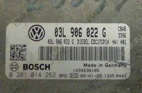 TIGUAN2.0TDI 03L 906 022 G  EDC17CP14 HW:H01
