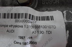 ТНВД 1,9TDI 038130107D AUDI A3 1,9