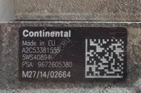 ТНВД nr 967260538 PEUGEOT 308 1.6 HDI