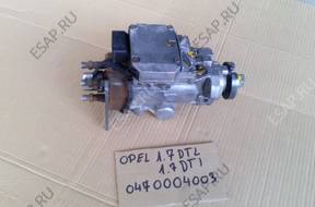 ТНВД OPEL ASTRA 1,7 DTL DTI 0470004002