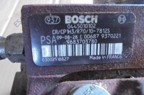 ТНВД PEUGEOT CITROEN 1,6 HDI 0445010102