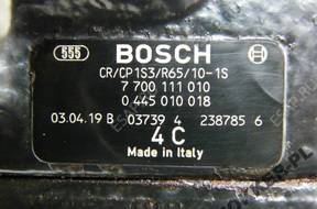 ТНВД RENAULT 1.9 DCI / BOSCH 0445010018