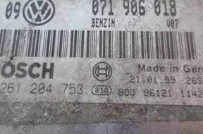 TOLEDO II LEON I GOLF IV 2.3 V5 БЛОК УПРАВЛЕНИЯ 071906018