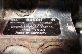 Toyota 1.4 D4D ТНВД 90KM BOSCH 010105