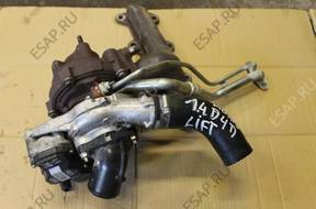 TOYOTA AURIS 10-2012 год LIFT ТУРБИНА 1.4 D4D