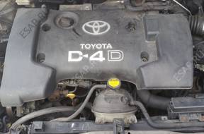 TOYOTA AVENSIS 03-2006 год T25 2.0 D4D 116 KM двигатель
