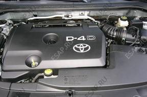 TOYOTA AVENSIS 06-2008 год двигатель 2.0 126KM