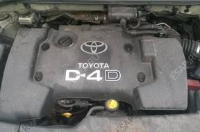 TOYOTA AVENSIS 2 II двигатель 2,0 D4D 126 KM