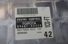 TOYOTA AVENSIS 2.0 D4D БЛОК УПРАВЛЕНИЯ 89661-05420 T22 FL