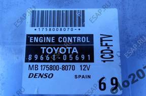 TOYOTA AVENSIS II 2.0 D4D 1CD БЛОК УПРАВЛЕНИЯ ДВИГАТЕЛЕМ