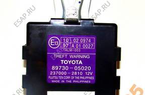 TOYOTA AVENSIS II 2.0 МОДУЛЬ БЛОК УПРАВЛЕНИЯ 89730 05020