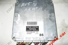 TOYOTA AVENSIS II T25 1.8 VVT-I БЛОК УПРАВЛЕНИЯ  ДВИГАТЕЛЯ