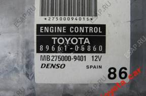 TOYOTA AVENSIS II T25 1.8 VVT-I БЛОК УПРАВЛЕНИЯ  ДВИГАТЕЛЯ