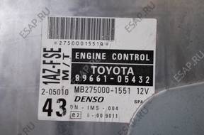 TOYOTA AVENSIS T22 2.0 VVTI БЛОК УПРАВЛЕНИЯ ДВИГАТЕЛЕМ