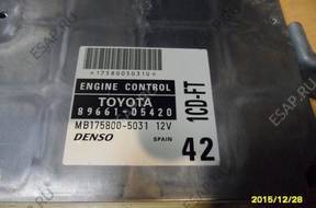 TOYOTA AVENSIS T22 D4D БЛОК УПРАВЛЕНИЯ ДВИГАТЕЛЕМ