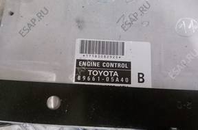 TOYOTA AVENSIS T25 2,0 D4D  БЛОК УПРАВЛЕНИЯ 89661 05A40