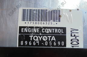TOYOTA AVENSIS T25 2.0 D4D БЛОК УПРАВЛЕНИЯ 89661-05690