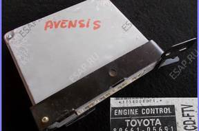 TOYOTA AVENSIS T25 2.0 D4D БЛОК УПРАВЛЕНИЯ ДВИГАТЕЛЕМ