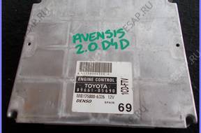 TOYOTA AVENSIS T25 2.0 D4D БЛОК УПРАВЛЕНИЯ ДВИГАТЕЛЕМ