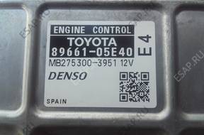 Toyota Avensis T27 2.0 БЛОК УПРАВЛЕНИЯ ДВИГАТЕЛЕМ 8966105E40