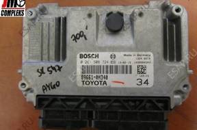 TOYOTA AYGO БЛОК УПРАВЛЕНИЯ  0261S08724  896610H340