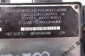 Toyota Corolla E11 1,9 d БЛОК УПРАВЛЕНИЯ 9639598380