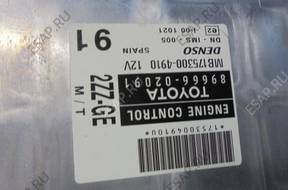 TOYOTA COROLLA E12 1.8 VVLTi БЛОК УПРАВЛЕНИЯ ДВИГАТЕЛЕМ