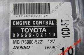 TOYOTA COROLLA E12 2.0 D4D БЛОК УПРАВЛЕНИЯ ДВИГАТЕЛЕМ