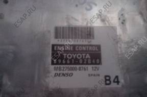 Toyota Corolla E12 2005 год 89661-02b40 БЛОК УПРАВЛЕНИЯ ДВИГАТЕЛЬ