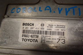 TOYOTA COROLLA E12 БЛОК УПРАВЛЕНИЯ 02612074 8966102730