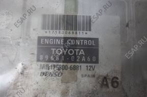 TOYOTA COROLLA E12 БЛОК УПРАВЛЕНИЯ 89661-02A60 2.0 D4D