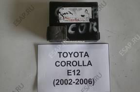 TOYOTA COROLLA E12 БЛОК УПРАВЛЕНИЯ МОДУЛЬ 2002-2006